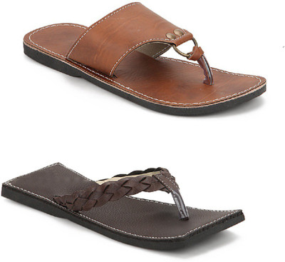 Paduki Men Brown Flats