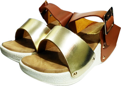 

Fashionitz Women Tan Wedges