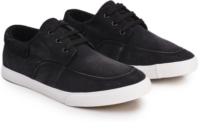 

Carlton London Mr.CL Mr. CL Canvas Shoes For Men(Black, Grey