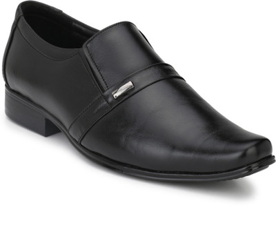 

ENGLISH Perfect Styles Derby Slip On For Men(Black