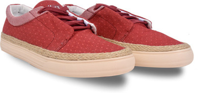 

Mr.CL Ethan Canvas Shoes For Men(Maroon