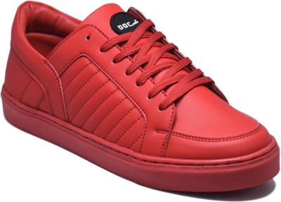 doc martin red sneakers