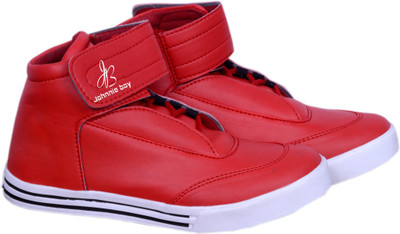 

Johnnie Boy Vintage hightop sneaker Sneakers For Men(Red