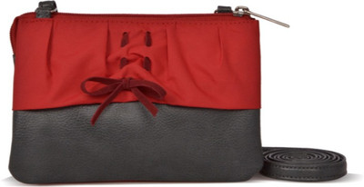 

Baggit Women Casual Red Nylon Sling Bag