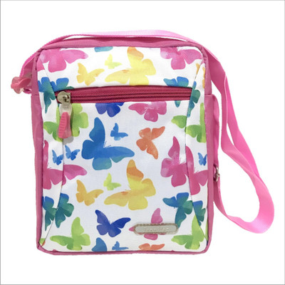 

Pattern Girls Casual Pink PU Sling Bag