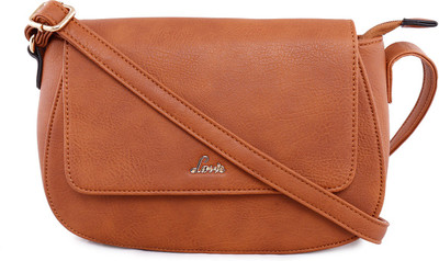 

Lavie Girl's Casual Brown PU Sling Bag