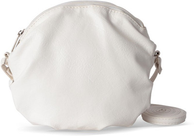 

Baggit Women Casual White PU Sling Bag