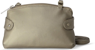 

Baggit Women Casual Grey PU Sling Bag
