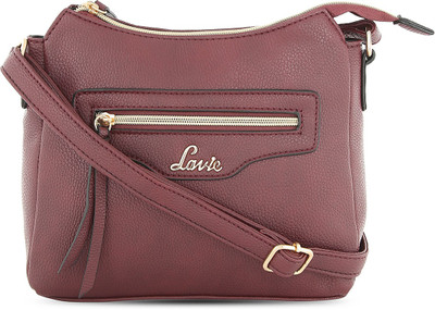 

Lavie Girl's Casual Purple PU Sling Bag