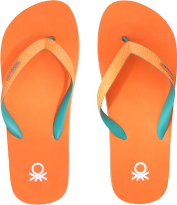 

United Colors of Benetton Flip Flops, Orange