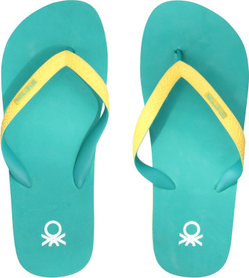 

United Colors of Benetton Slippers, Sea green