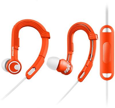 

Philips SHQ4305 Smart Headphones(Wired), Red