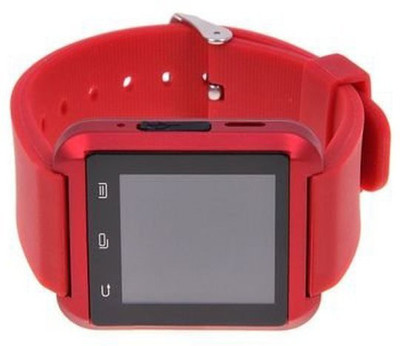 

VibeX ™ U8 Upgrade Model Water-Proof Bluetooth Wrist Smart Watch Phone Mate Hands-Free Call Red Smartwatch(Red Strap Free Size)