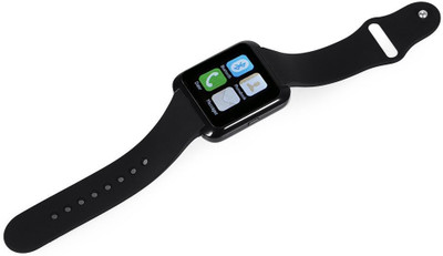 

VibeX ™ Pristine Bluetooth Wrist Phone Mate Android Black Smartwatch(Black Strap Free Size)