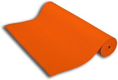 

QUINERGYS ™ Hot Orange - Durable Lightweight Microban Antimicrobial Thick Yoga Mat Orange 4 mm Yoga Mat