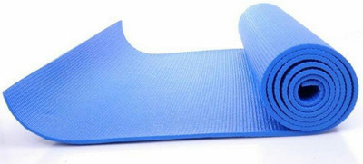 

Kuber Industries Yoga Mat Thick Anti Skid Washable Fitness Exercise Imported Non-Slip Surface (Blue) Code-YG05 Blue 6 mm Yoga Mat