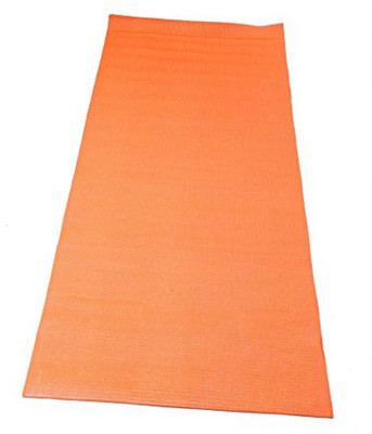 

Kuber Industries Yoga Mat Thick Anti Skid Washable Fitness Exercise Imported Non-Slip Surface (Orange) Code-YG16 Orange 6 mm Yoga Mat