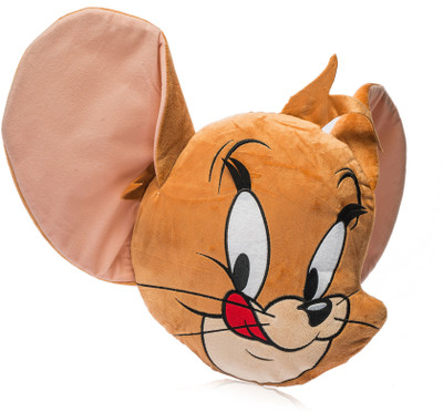 Dimpy Stuff Plush face toy -Jerry - 35 cm(Multicolor)