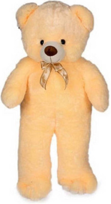 

DMGC BB SOFT TOYS 3 FEET TEDDY BEAR Cream COLOR - 90 cm(Cream)