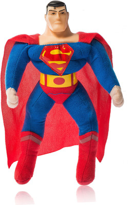 

Dimpy Stuff Plush Toy- Superman Standing - 25 cm(Multicolor)