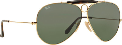 

Ray-Ban Aviator Sunglasses(Green