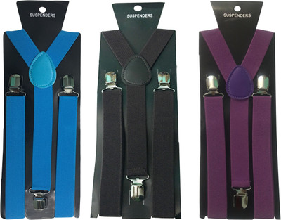 

Atyourdoor Y- Back Suspenders for Men(Multicolor)