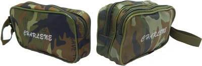 

RK Brands Cosmetic Pouch(Khaki), Multicolour