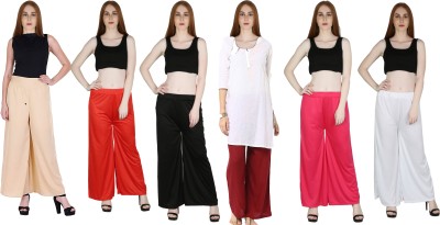 MARAMI Flared Women Multicolor Trousers