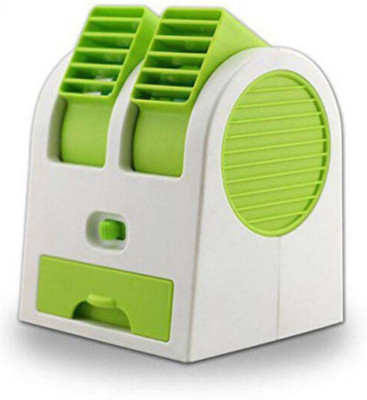 

ShopyBucket Latest Mini High Blowing Cooler E5 USB Fan(Green)