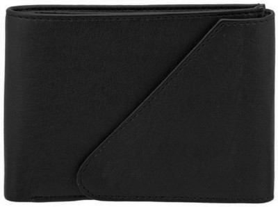 

man&black Men Black Artificial Leather Wallet(6 Card Slots)