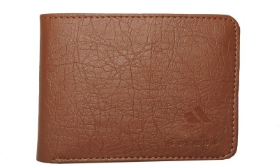 

Hornwood Men Tan, Black Artificial Leather Wallet(5 Card Slots), Black;tan