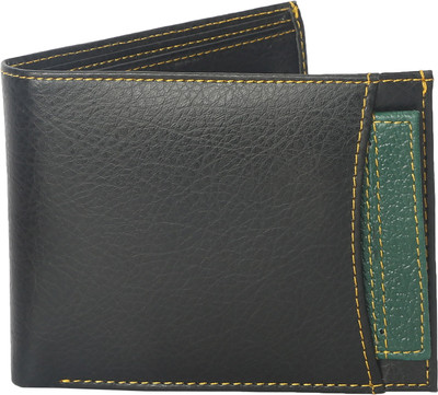

Mtuggar Men Black Artificial Leather Wallet(9 Card Slots)