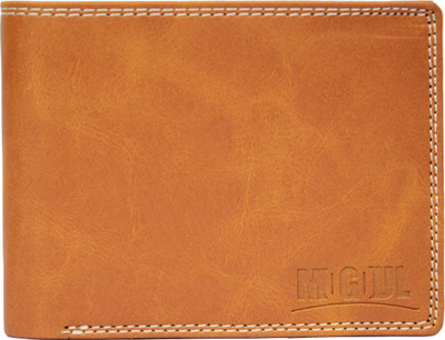 

Mogoul Men Tan Genuine Leather Wallet(6 Card Slots), Mogoul-tanpu-201805