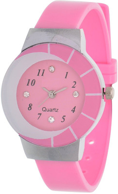 

jiya enterprise Analogue Pink Dial Girl'S Watch Watch - For Girls