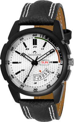 

SWISSTONE OCTAN325-SLV Watch - For Men