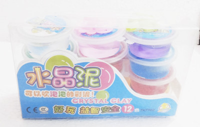 

Golden crystel jelly clay
