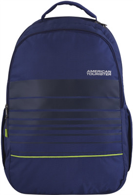

American Tourister Link 02 35 L Laptop Backpack(Blue), Navy