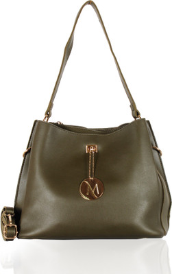 

voaka Alan Max Designer Red Handbag Waterproof Messenger Bag(Green, 2 L)