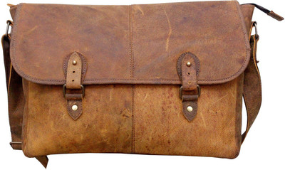 

SR MART BUFF01115 Waterproof Sling Bag(Brown, 12 inch)