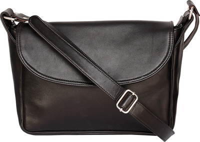 

Bagged for Good BFG006B200BLK Messenger Bag(Black, 10 inch)