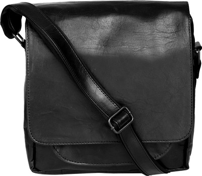 

Bagged for Good BFG011BRW Sling Bag(Black, 10 inch)