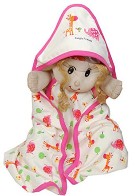 

Guru Kripa Baby Products Cotton 2000 GSM Bath Towel(Pink), Dark pink