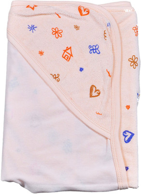 

Harsha Terry 350 GSM Bath, Face Towel Set(Orange)