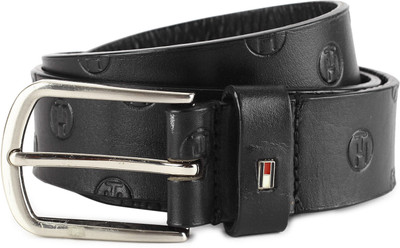 

Tommy Hilfiger Men Black Genuine Leather Belt