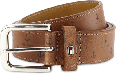 

Tommy Hilfiger Men Casual Tan Genuine Leather Belt