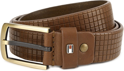 

Tommy Hilfiger Men Casual Tan Genuine Leather Belt