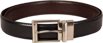 

ASF Men Formal, Casual Black, Brown Synthetic, Artificial Leather Reversible Belt