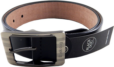 

Blackdog Men Formal, Casual Black Genuine Leather Belt
