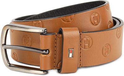Tommy Hilfiger Men Tan Artificial Leather Belt