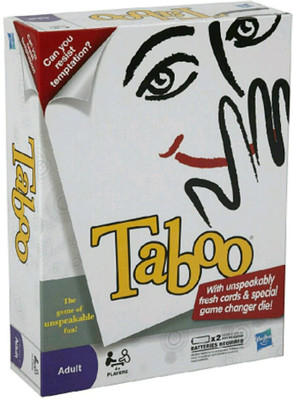 

YAMAMA Taboo The Game of Unspeakable Fun with Fresh Cards & Special Game Changer Die Board Game Board Game Board Game